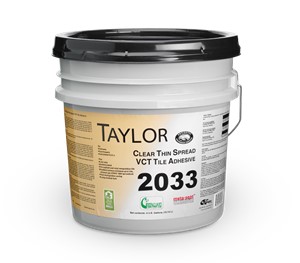 TAYLOR STEADFAST 2033 CLEAR THIN SPREAD VCT ADHESIVE 1-GA