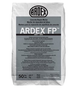 ARDEX FP FORM &amp; POUR VERTICAL CONCRETE REPAIR MORTAR 55-LB/BG