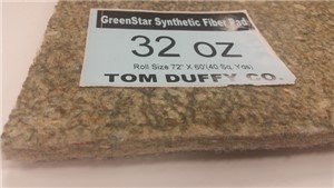 GREEN STAR SYNTHETIC FIBER PAD 32-OZ 40-SY/RL