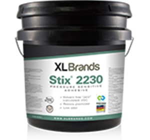 XL BRANDS STIX 2230 PRESSURE SENSITIVE CARPET TILE ADHESIVE 1-GA
