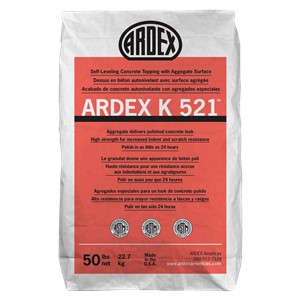 ARDEX K-521 SELF-LEVELING CONCRETE TOPPING 50-LB/BG