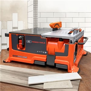 - iQ228CYCLONE
- The World’s First 7” Dry Cut Tabletop Saw with Integrated Dust Control