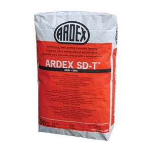 ARDEX SD-T SELF-DRYING SELF-LEVELING CONCRETE TOPPING GRAY 50-LB/BG