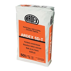 ARDEX SD-T SELF-DRYING SELF-LEVELING CONCRETE TOPPING WHITE 50-LB/BG