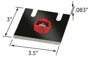 TAYLOR 3&quot; SPUD BAR CONTRACTOR GRADE LONGER LENGTH WITH BLADE AND BOLTS