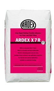 ARDEX X-7R RAPID SET FLEXIBLE TILE&amp;STONE MORTAR WHITE 40-LB/BG